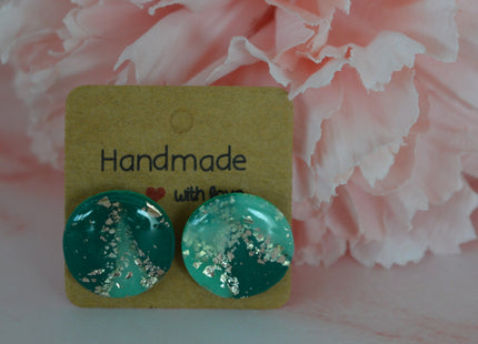 Essence studs - Green Sparkle Grande