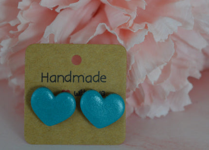 Amour studs - Bright Blue
