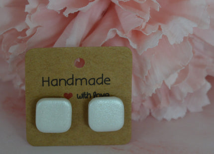 Harmony studs - Shiny White