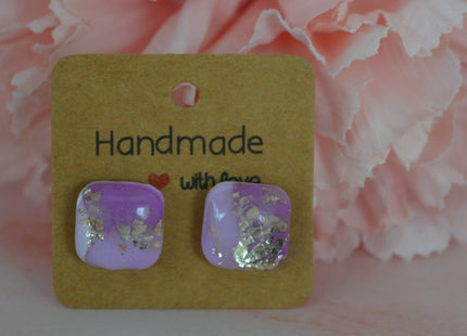 Harmony studs - Purple Harmony