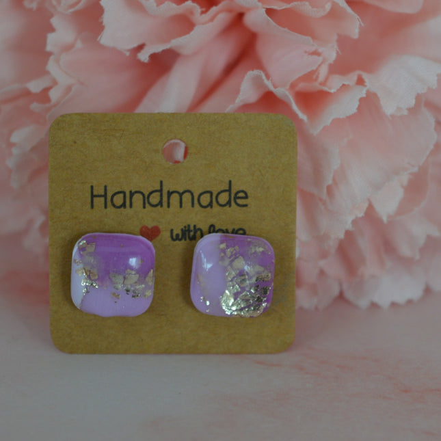 Harmony studs - Purple Harmony