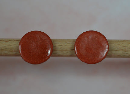 Essence studs - Pumpkin Ember
