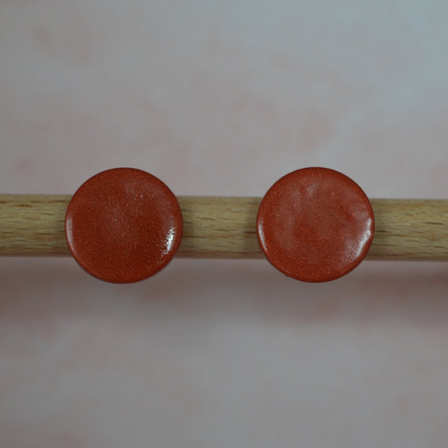 Essence studs - Pumpkin Ember