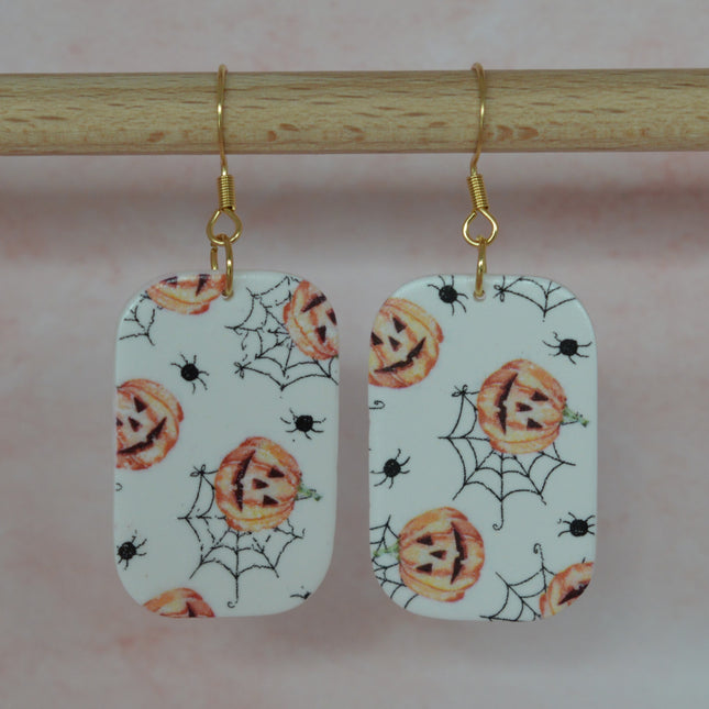 Swing Block - Pumpkin Web
