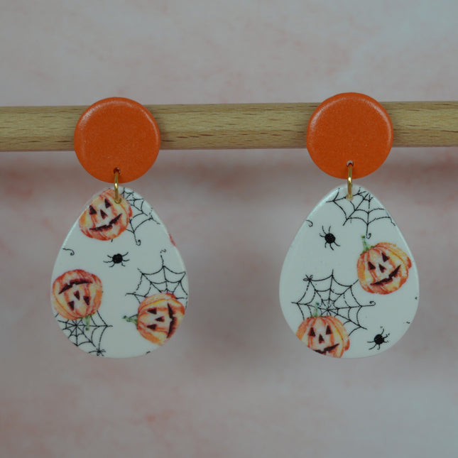 Falling Drop - Pumpkin Web
