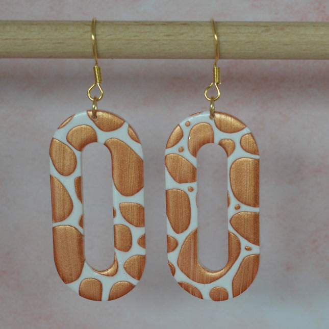Oval Twist - Pebble