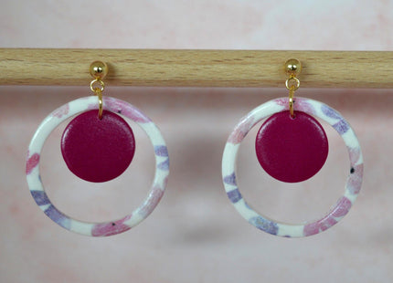 Whispering Circles - Fuchsia