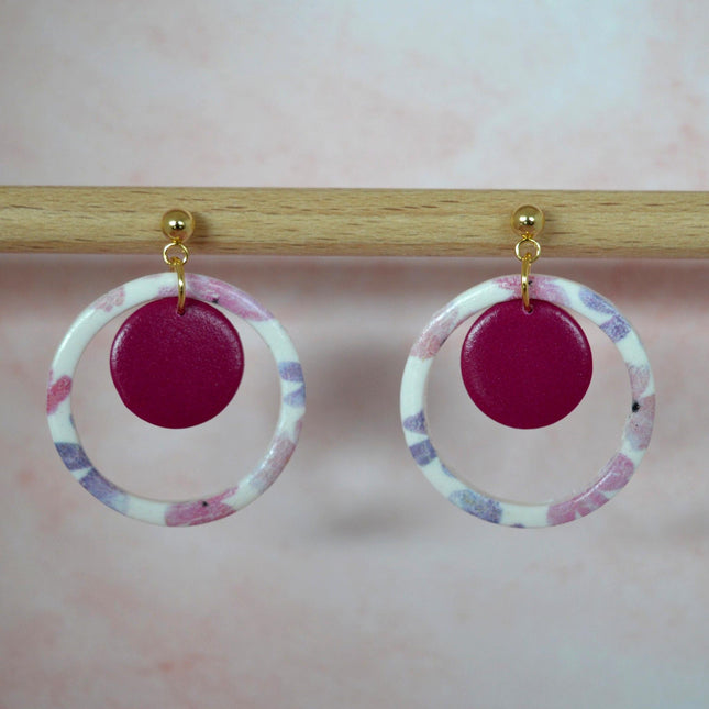 Whispering Circles - Fuchsia