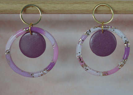 Whispering Circles - Pink/Purple