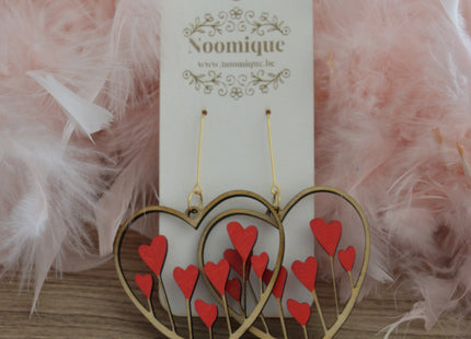 Blooming Hearts · Red · Large