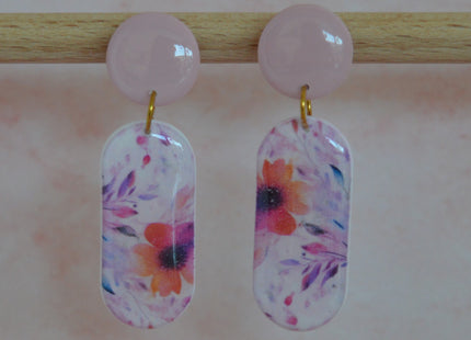 Elegant Duo - Floral Symphony Pink
