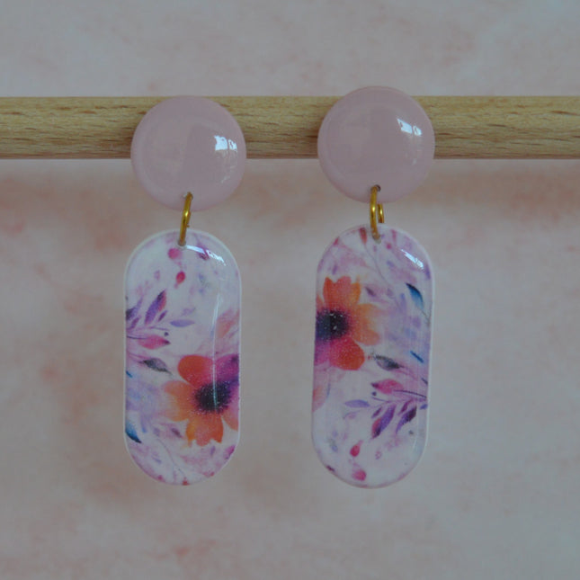 Elegant Duo - Floral Symphony Pink