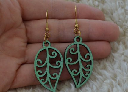 Willow Swirl · Metallic Green