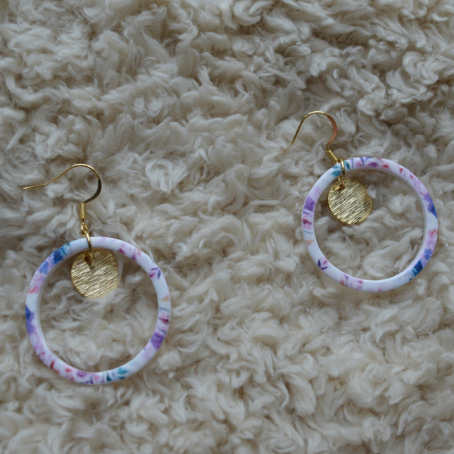 Golden Frame - Floral Symphony