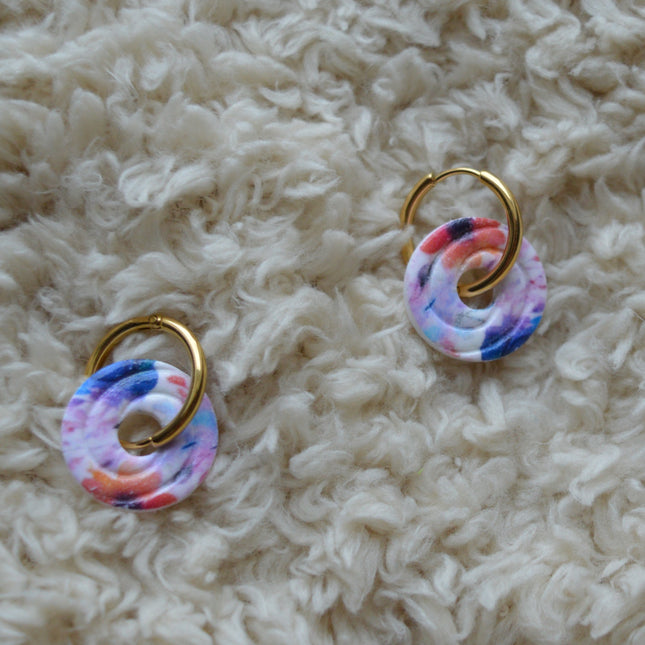 Twirl Hoop - Floral Symphony