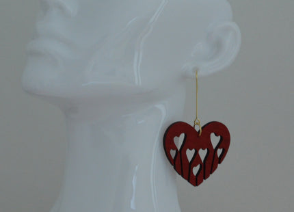 Melting Hearts · Wine Red · Small