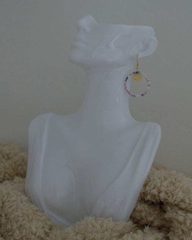 Golden Frame - Floral Symphony