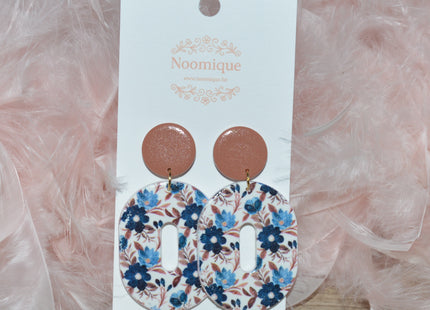 Loop Drop - Dark blue flower