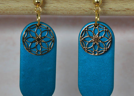 Celestial Flower Grace - Blue