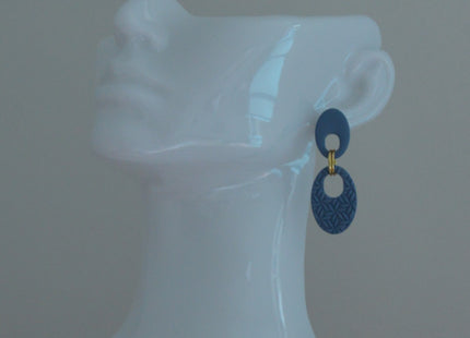 Linked Elegance - Whispering Blossoms - Velvet Blue - Pure