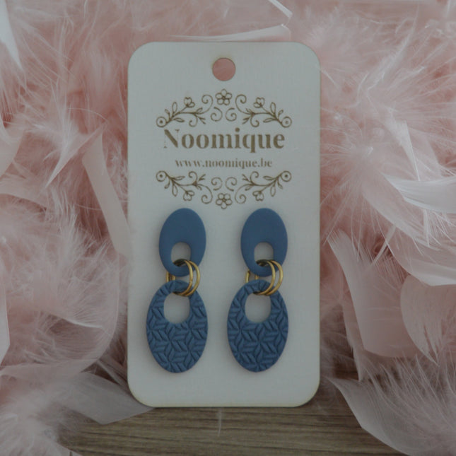 Linked Elegance - Whispering Blossoms - Velvet Blue - Pure
