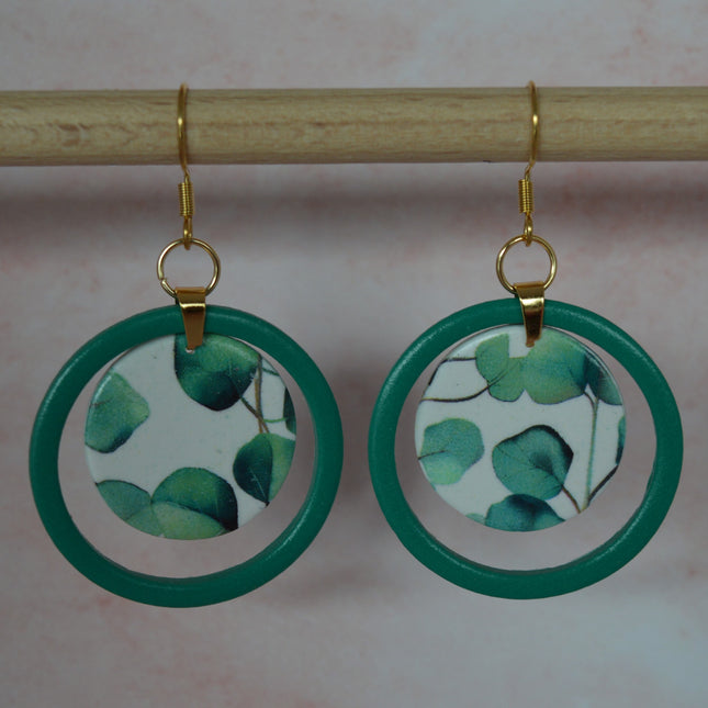 Circa Charm - Emerald Leaf