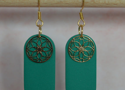 Celestial Flower Grace - Green Drop