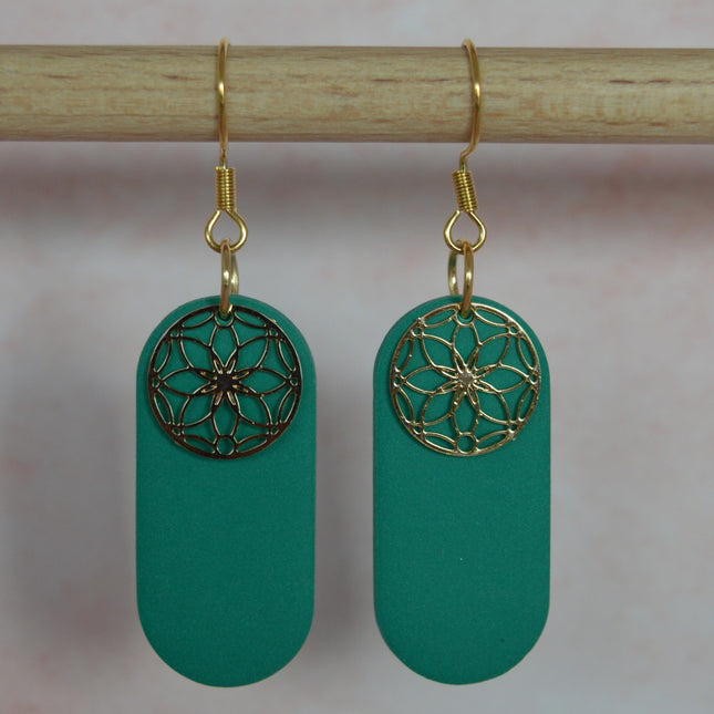 Celestial Flower Grace - Green Drop