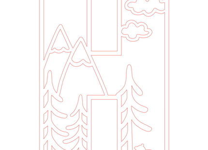 Letter H - bosdieren (holle letter)