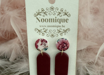 Elegant Duo - Burgundy red - Silk Finish