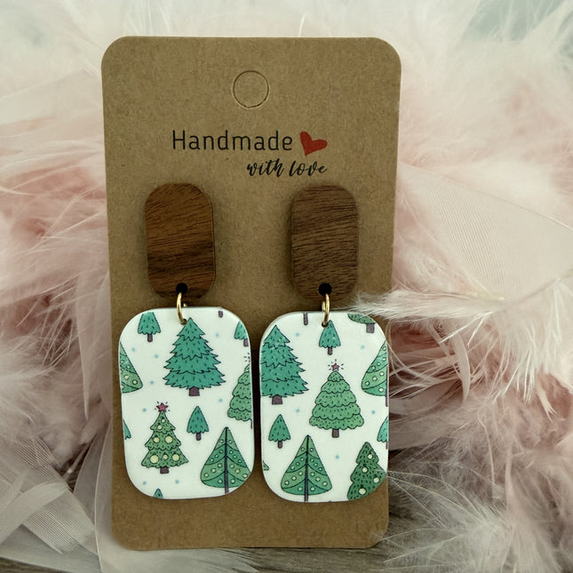 Charm Block - Festive Forest