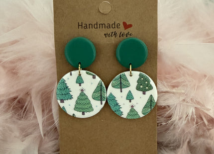 Poetic Circles - Whimsical Winter Trees