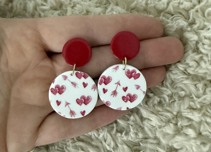 Circle Charm - Cupid’s Kiss