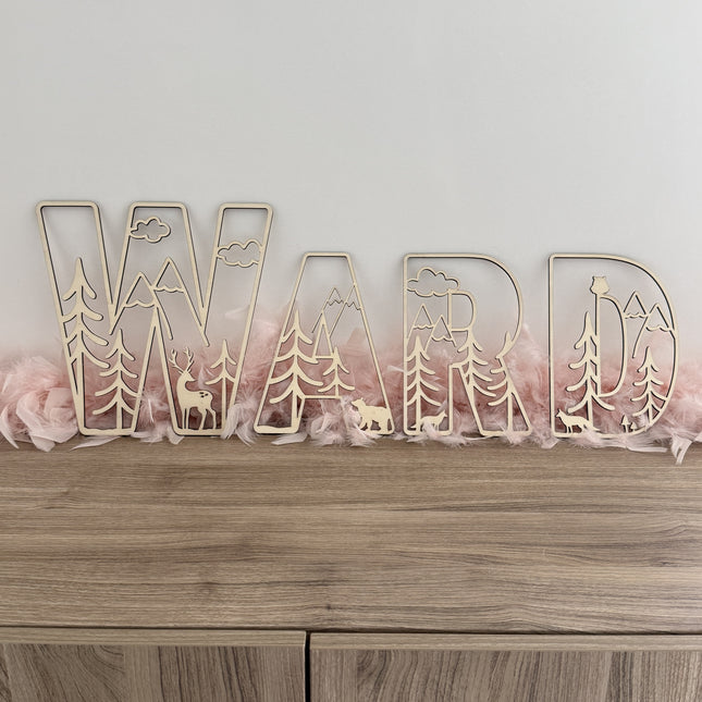 Letter & - bosdieren (holle letter)