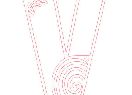 Letter V - boerderij (2 lagen)