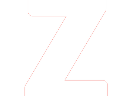 Letter Z - bosdieren (volle letter)